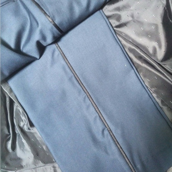 Vintage Men's Navy Tuxedo with Black Shawl Collar and Trim 34x28 / 42R Size M - Picture 9 of 9